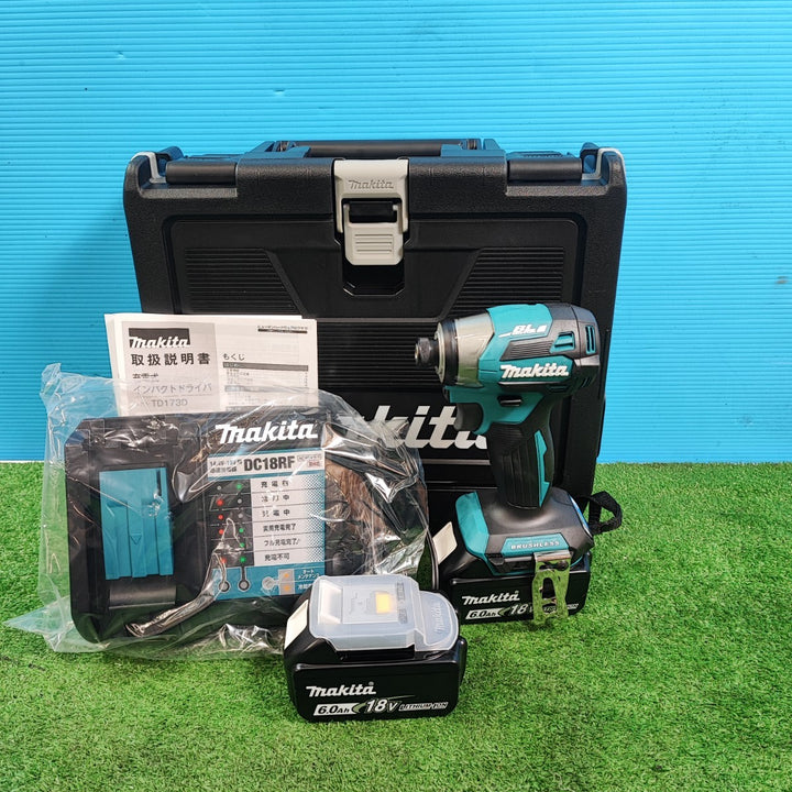 マキタ(makita) 充電式インパクトドライバ TD173DRGX 青・黒・オリーブ各色セット【岩槻店】