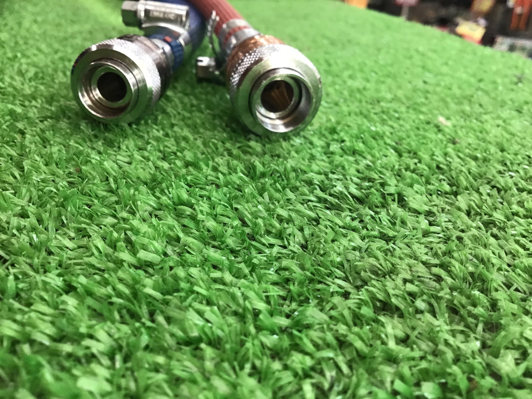 【美品】ガス切断機用ツインホース カプラー付 酸素+アセチレン 恐らく40m 内径5㎜ 溶接 溶断 【桶川店】