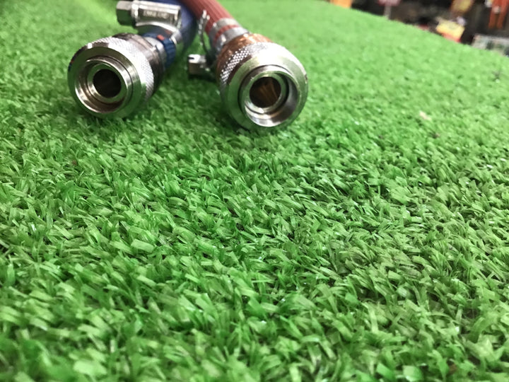 【美品】ガス切断機用ツインホース カプラー付 酸素+アセチレン 恐らく40m 内径5㎜ 溶接 溶断 【桶川店】