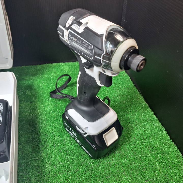★マキタ(makita) コードレスインパクトドライバー TD149DRFXW 6.0Ahバッテリー1個、3.0Ahバッテリー1個【岩槻店】