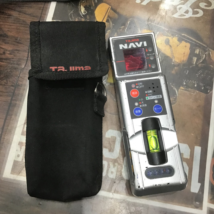 〇タジマ(TAJIMA) レーザー墨出し器 NAVIゼロセンサーKJC 矩十字・横全周 ZEROSN-KJC 追尾【草加店】