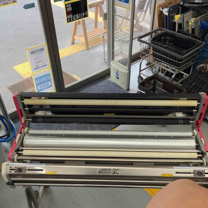 【動作確認済み 店頭受取り限定】【360】 極東 クロス自動糊付け機 PrimeμII FRESH ローラー軽度劣化あり 【戸田店】