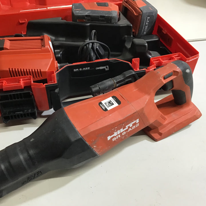 〇ヒルティ(HILTI) コードレスレシプロソー SR 6-A22【戸田店】
