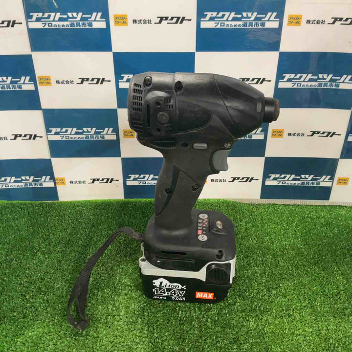 ◇マックス(MAX) コードレスインパクトドライバ PJ-ID144-B2C(K) ブラック【草加店】