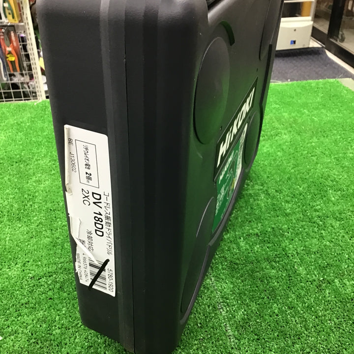 ☆ハイコーキ(HIKOKI ※旧:日立工機)  コードレス振動ドライバドリル DV18DD(2XC)【桶川店】