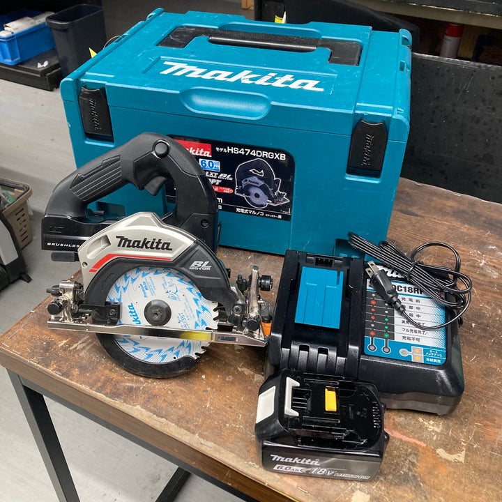 ★マキタ(makita) コードレス丸のこ HS474DRGXB【戸田店】