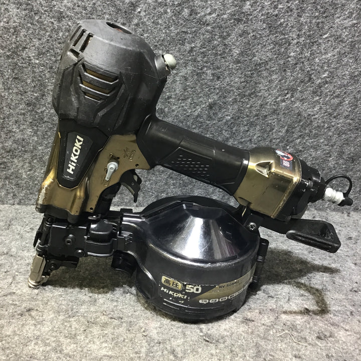 【中古】 ハイコーキ HIKOKI 高圧エア釘打ち機 NV50HR2(S) 【桶川店】
