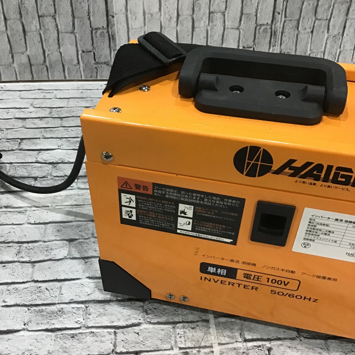 ハイガー(HAIGE) 半自動溶接機 HG-MAG/MMA-100A アーク溶接のホルダー欠品【川口店】