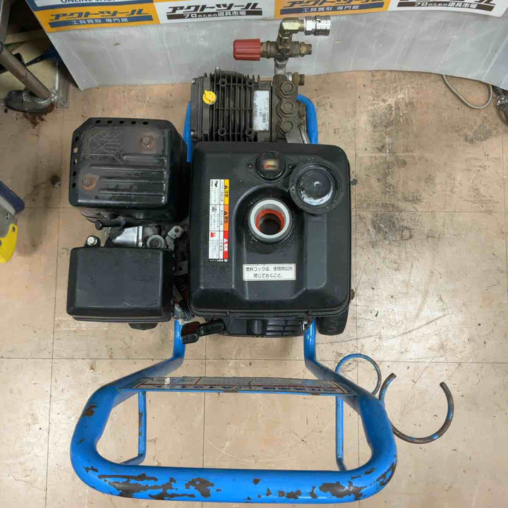 【店頭受取り限定】フルテック flutech エンジン高圧洗浄機 JA1513L-f ガン2点 延長ホースリール 付【草加店】