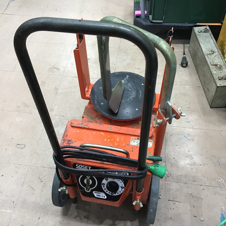 【店頭受取り限定】▼ デラマゼ(DERAMAZE)DR-14 容器回転式高粘度撹拌機 パドル1個付 容器無し【草加店】