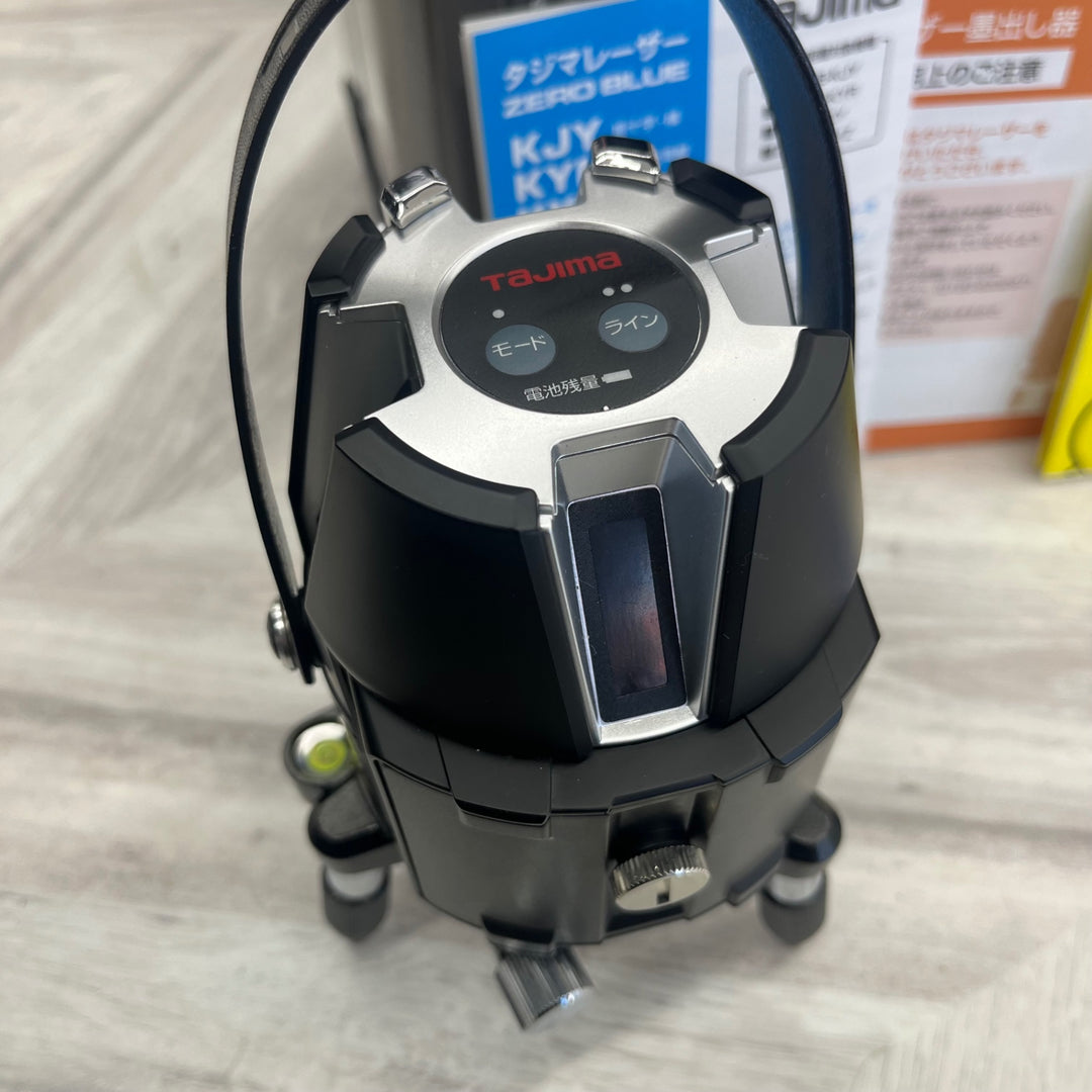 〇タジマ(TAJIMA)  ブルーグリーンレーザー墨出し器 ZEROB-KY 矩・横  ZERO BLUEーKY【越谷店】