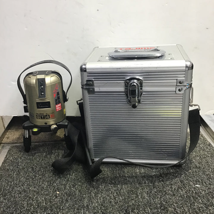 【中古品】 TAJIMA タジマ レーザー墨出し器 GT4Xi JL-GT4XI2
