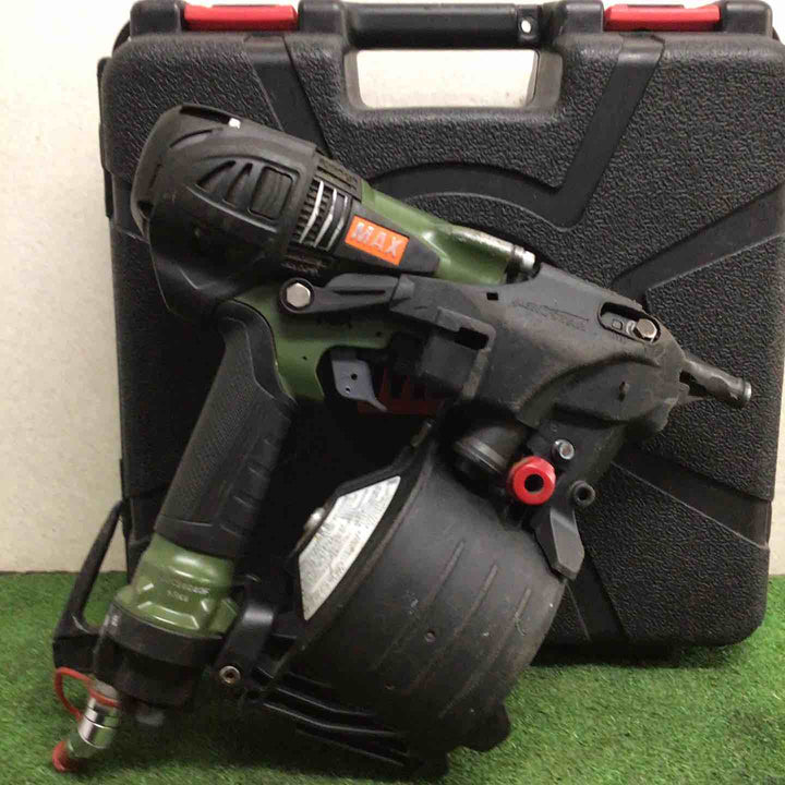 ★マックス(MAX) 高圧エア釘打ち機 HN-65N4(D)_ミリタリーグリーン【町田店】