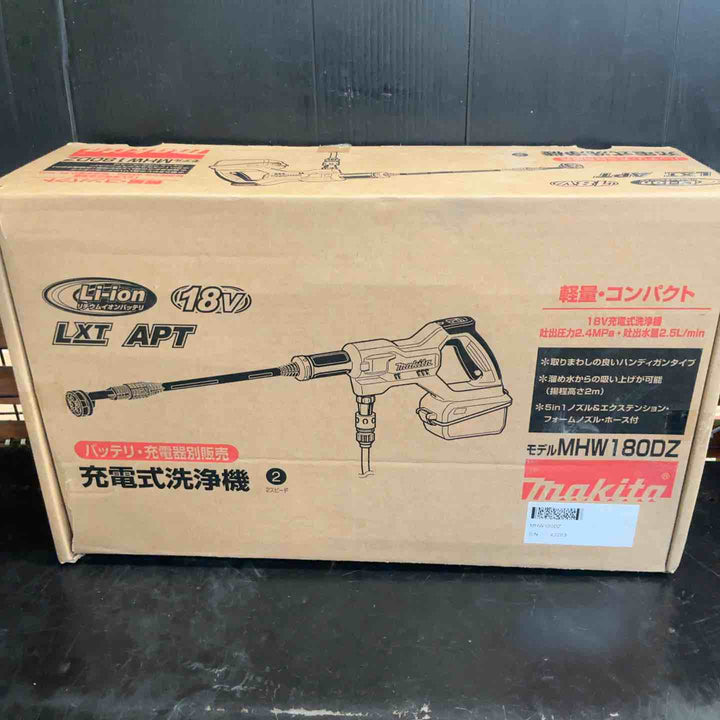 ★マキタ(makita) コードレス高圧洗浄機 MHW180DZ【草加店】