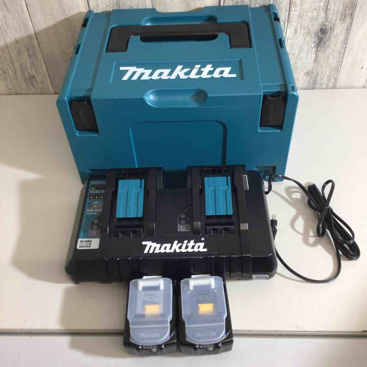 ★純正品★マキタ(makita) パワーソースキットSH1 A-68317 18V6.0Ahバッテリー(BL1860B)2個、充電器DC18RD【戸田店】