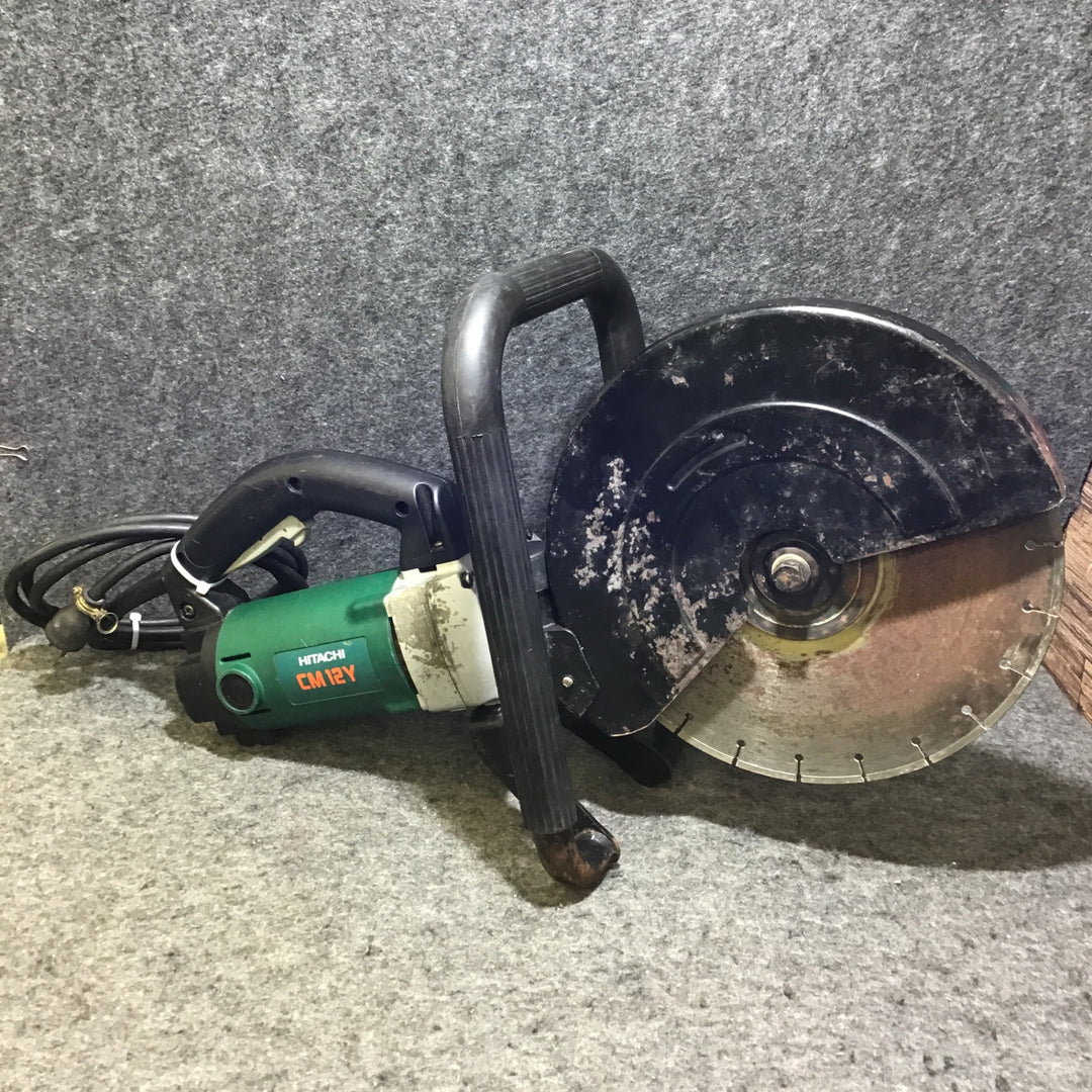 【中古】 日立 305mm コンクリートカッタ CM12Y 【桶川店】