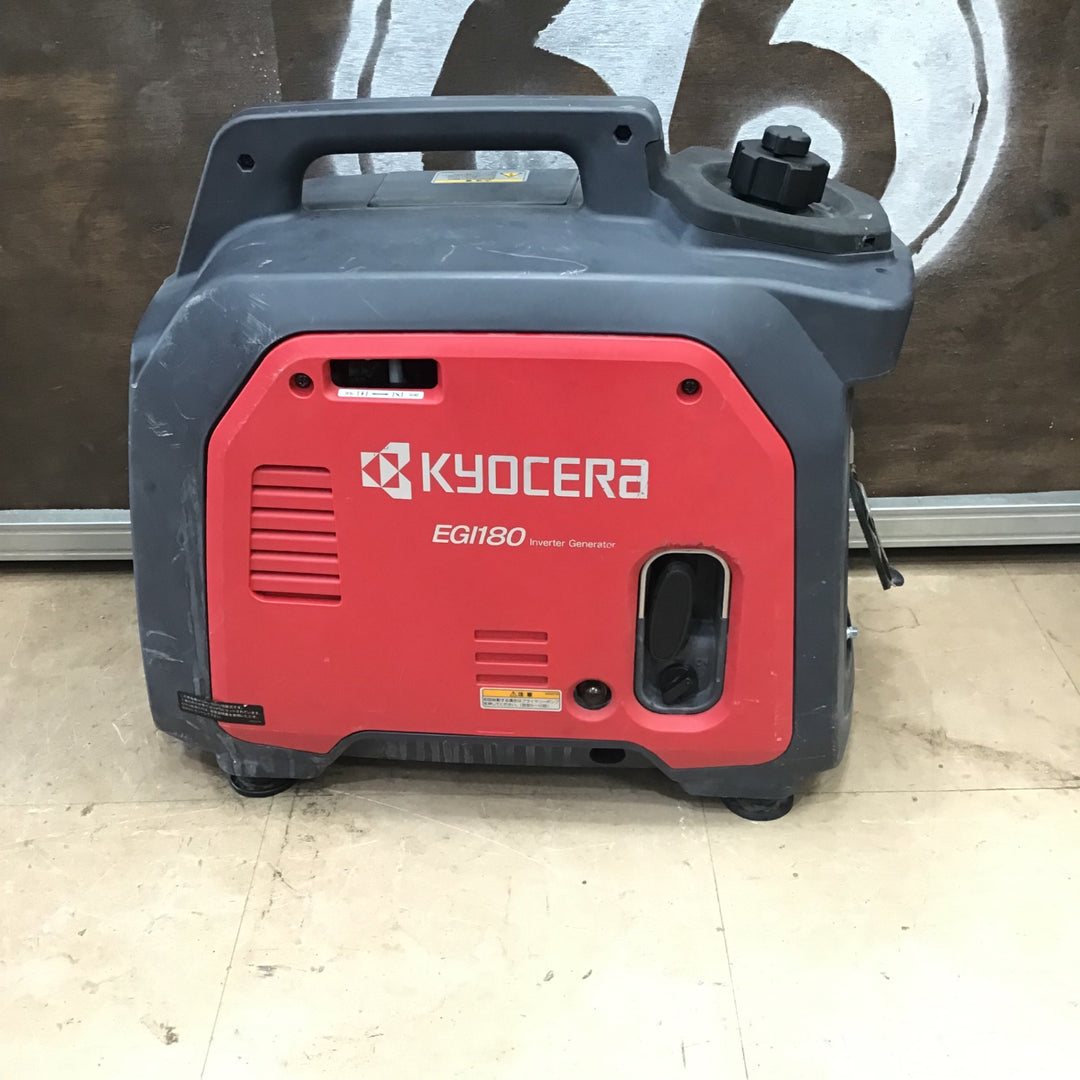 【店頭受取り限定】京セラ(Kyocera) 旧リョービ インバーター発電機 EGI180 【草加店】