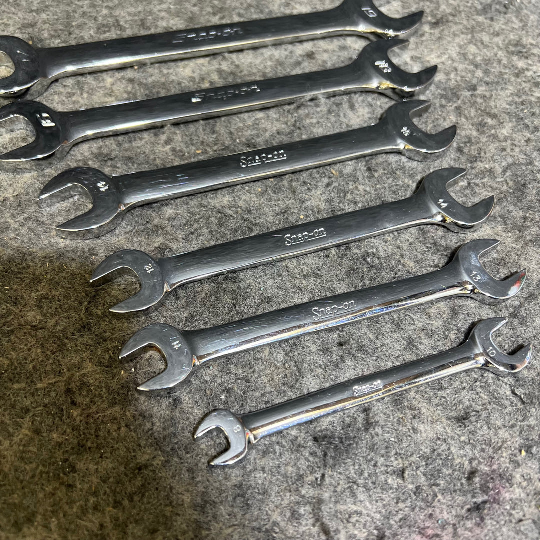 スナップオン(Snap-on)  オープンエンドレンチ  6本セット VOM810/1113/1214/1415/1618/1719  ※旧ロゴ含む 【桶川店】