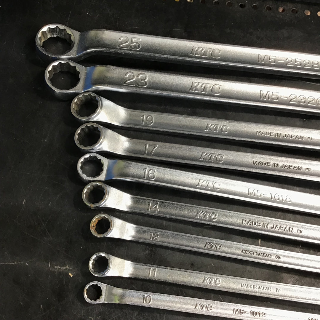▲KTC(京都機械工具) メガネレンチセット 9本セット【草加店】