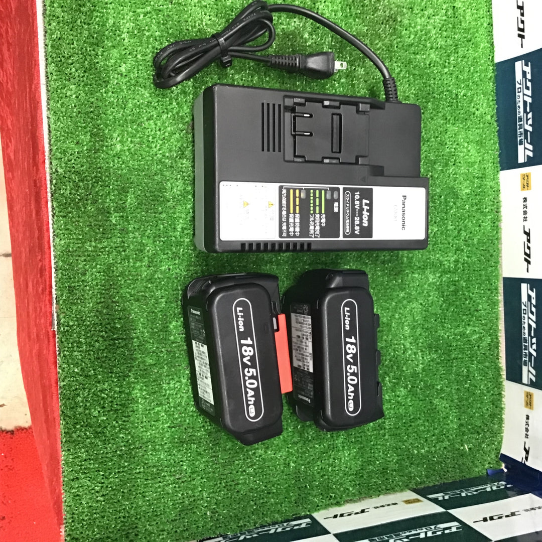 ★パナソニック(Panasonic) コードレスチップソーカッター EZ45A2LJ2G-H【草加店】
