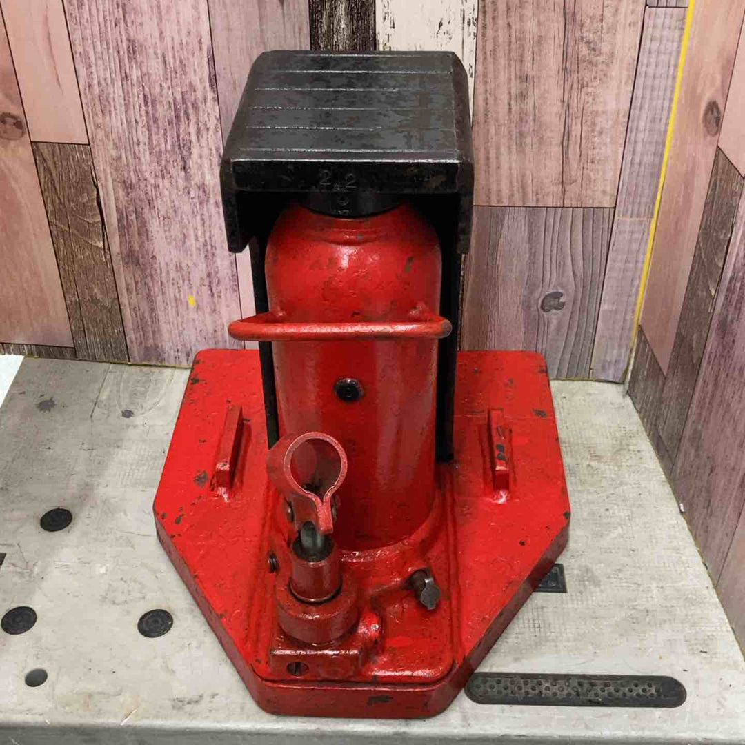 メーカー不明 爪ジャッキ D-5E 爪部許容荷重:5t【八潮店】