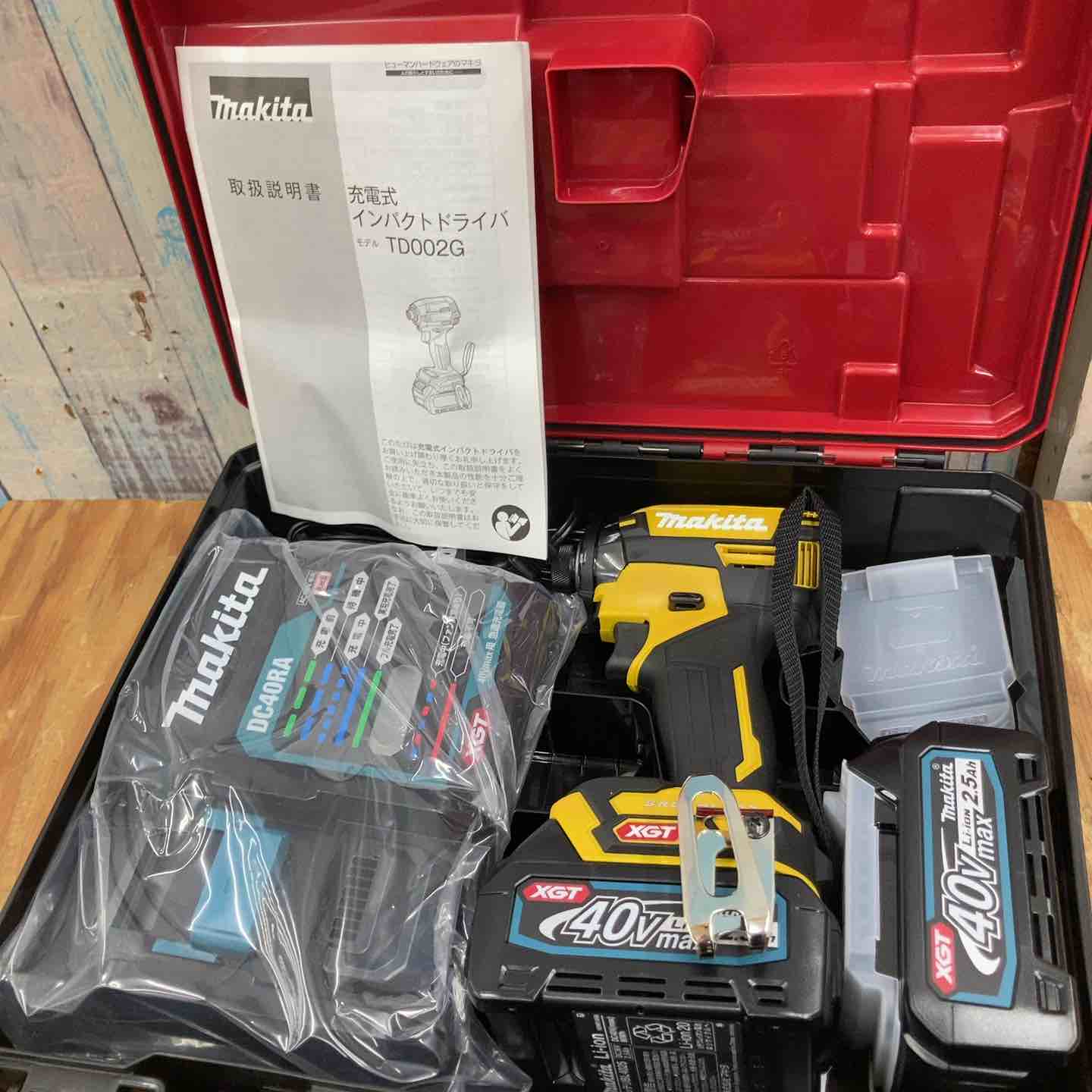 ☆純正 マキタ(makita) コードレスインパクトドライバー TD002GDXFY