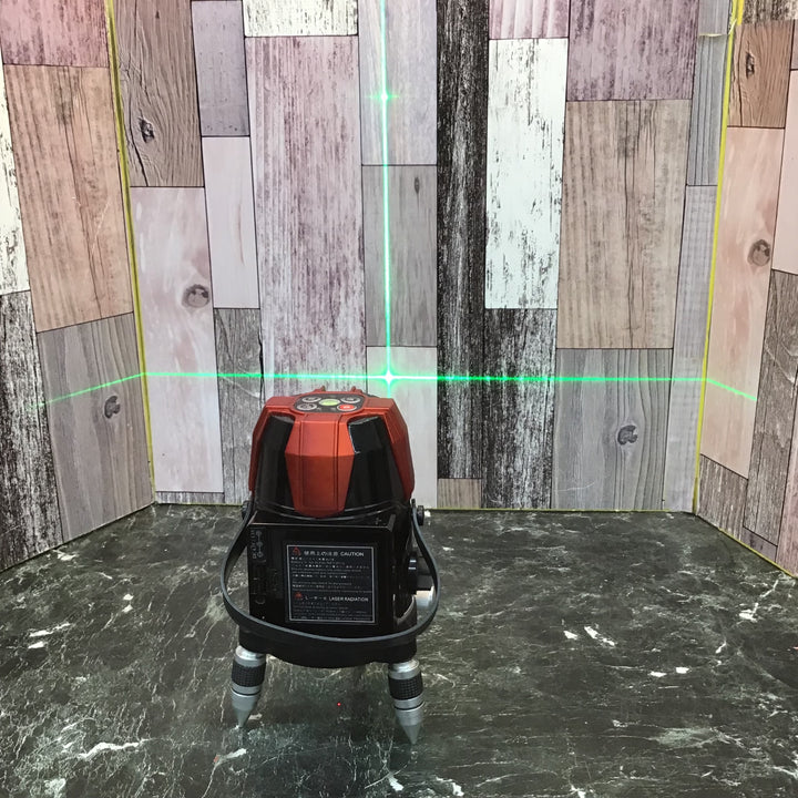 ○レーザーテクノ グリーンレーザー墨出し器 縦・横 LST-BG3【八潮店】