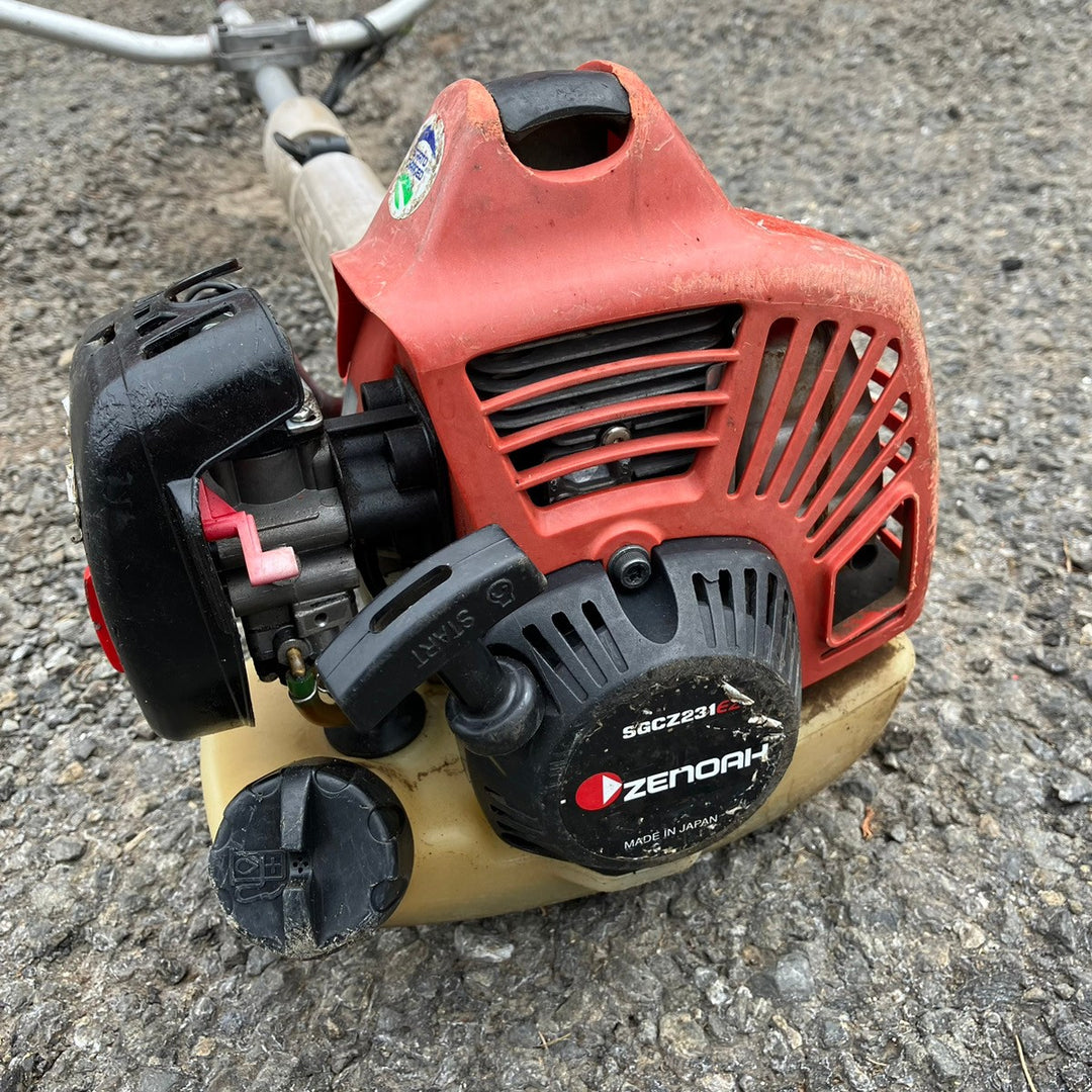 【店頭受取り限定】 ゼノア ZENOAH SGCZ231ST-L-EZ エンジン揺動式草刈機 バリカン式 【柏店】