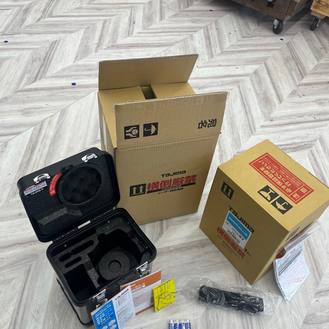 〇タジマ(TAJIMA)  ブルーグリーンレーザー墨出し器 ZEROB-KY 矩・横  ZERO BLUEーKY【越谷店】