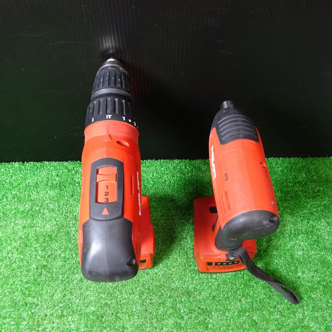 ヒルティ(HILTI) コードレスインパクトドライバ SID144-A &充電式ドリルドライバー SFH144-A【岩槻店】