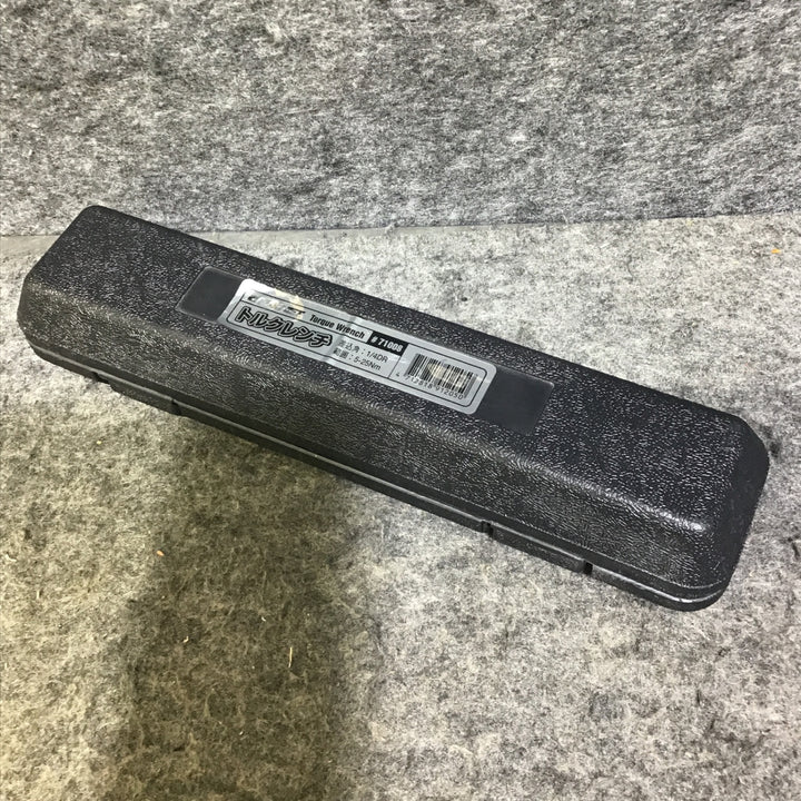 【中古品】シグネット(SIGNET) 1/4" トルクレンチ 5-25N・m #71008 ※3/8sqへの変換アダプタのおまけつき!【桶川店】