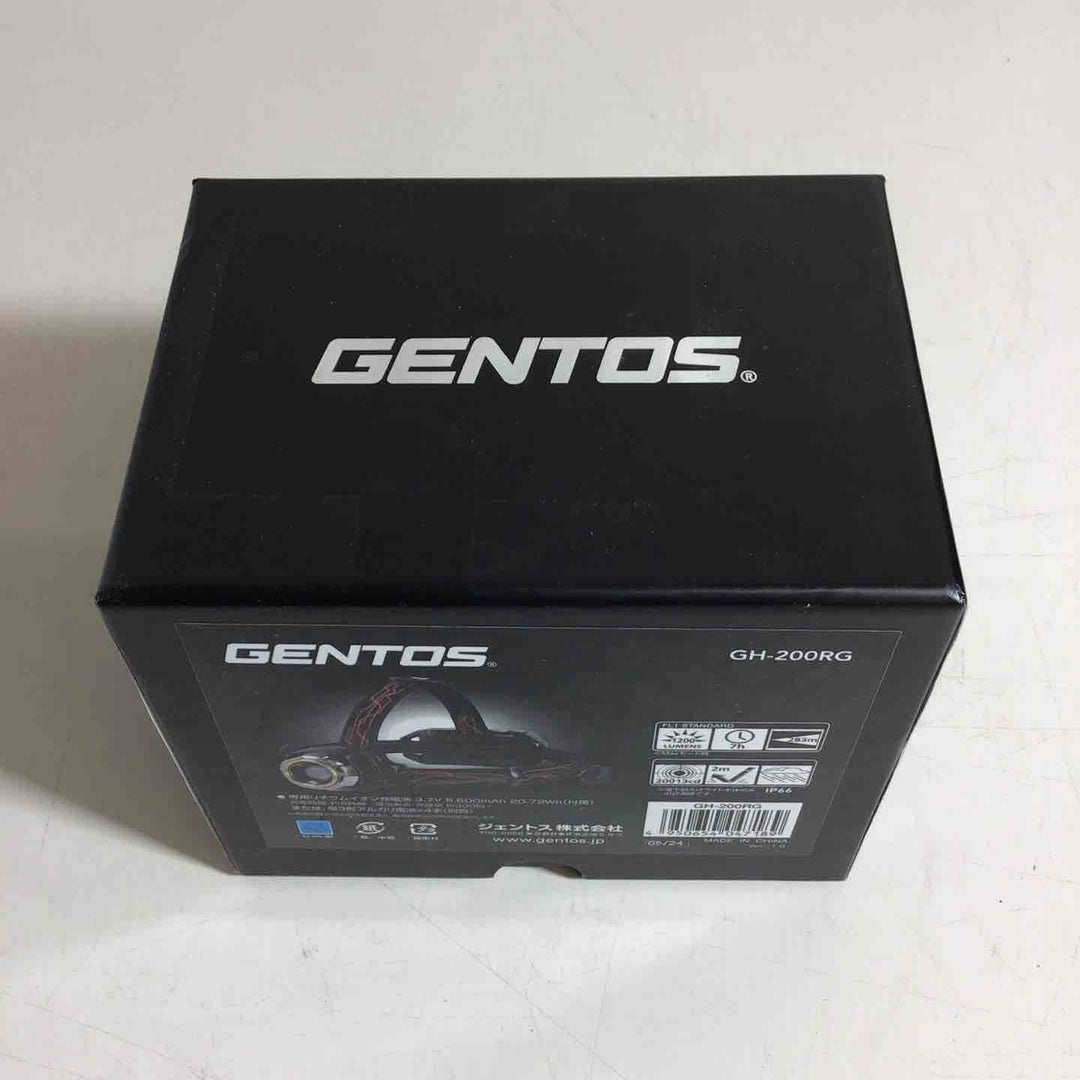 ◇GENTOS(ジェントス) USB充電式ヘッドライト GH-200RG【戸田店】