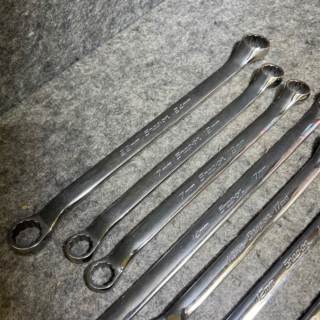 スナップオン(Snap-on) メガネレンチ XBM/XSHFMシリーズ 7本セット 【桶川店】