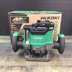 ☆ハイコーキ(HIKOKI ※旧:日立工機) コードレスルーター M3612DA(NN