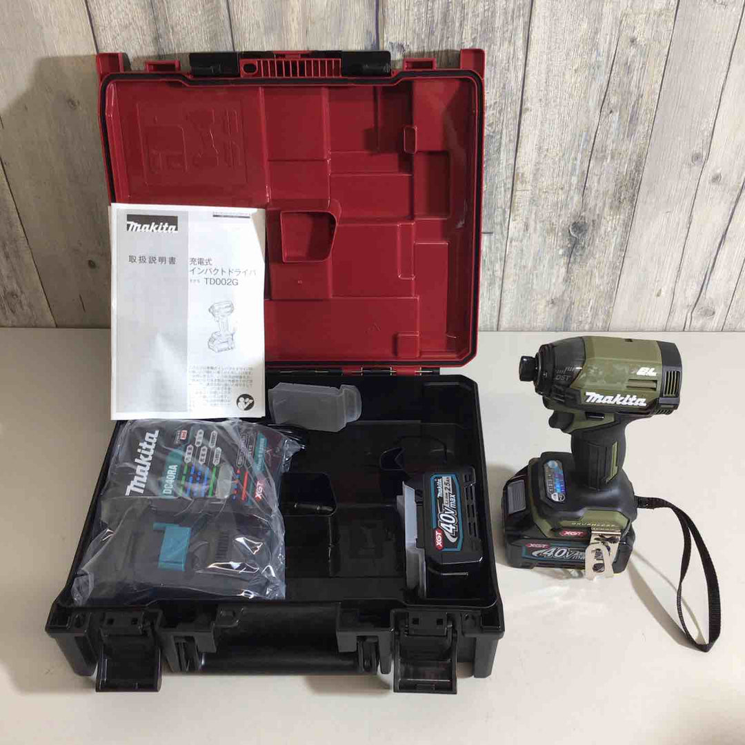 ★マキタ(makita) コードレスインパクトドライバー TD002GRDXO オリーブ【戸田店】