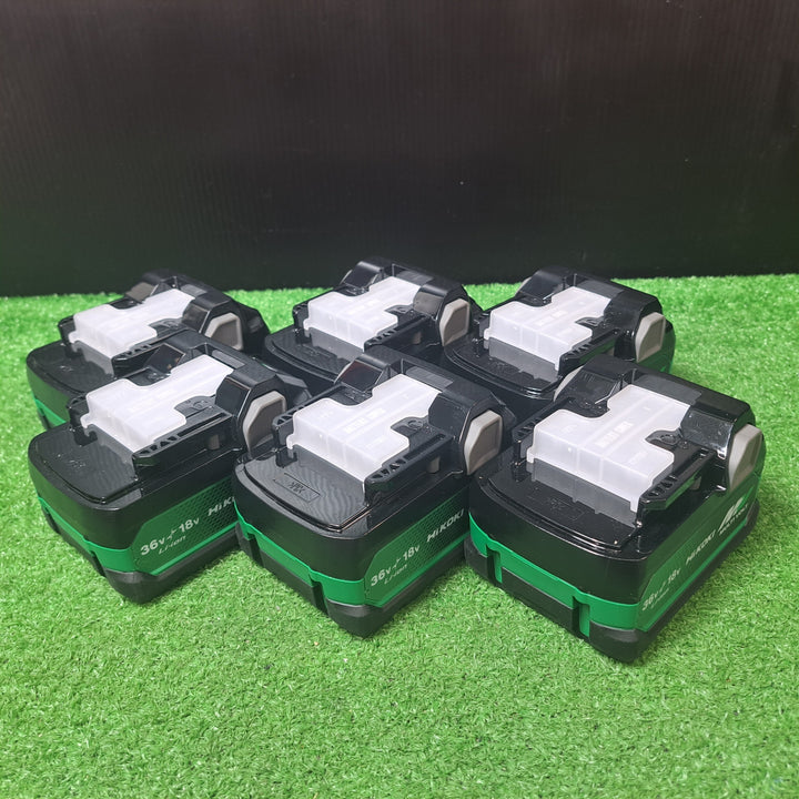 ★純正バッテリー★ ハイコーキ/HiKOKI リチウムイオンバッテリー 36V2.5Ah BSL36A18X 6個セット【岩槻店】