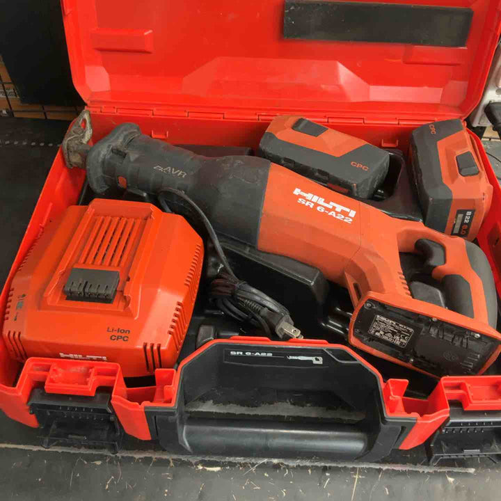 ◇ヒルティ(HILTI) コードレスレシプロソー SR 6-A22【草加店】