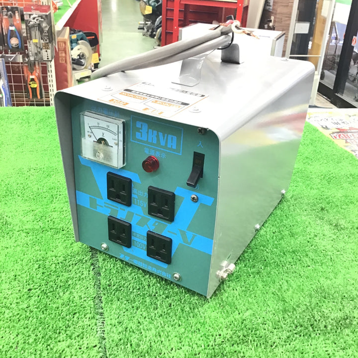 スター電器 変圧器 降圧専用 ダウントランス STV-3000【桶川店】