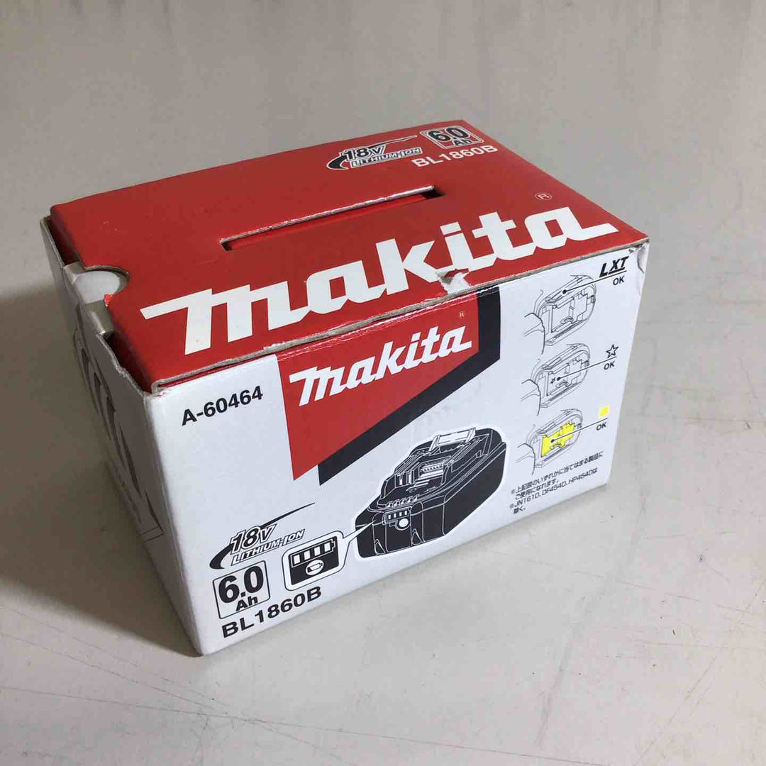 ★マキタ(makita) リチウムイオンバッテリー 18V/6.0Ah BL1860B【戸田店】