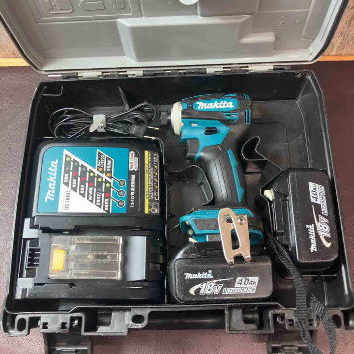【中古品】★マキタ(makita) コードレスインパクトドライバー TD172DRGX 18V4.0Ahセット【東大和店】