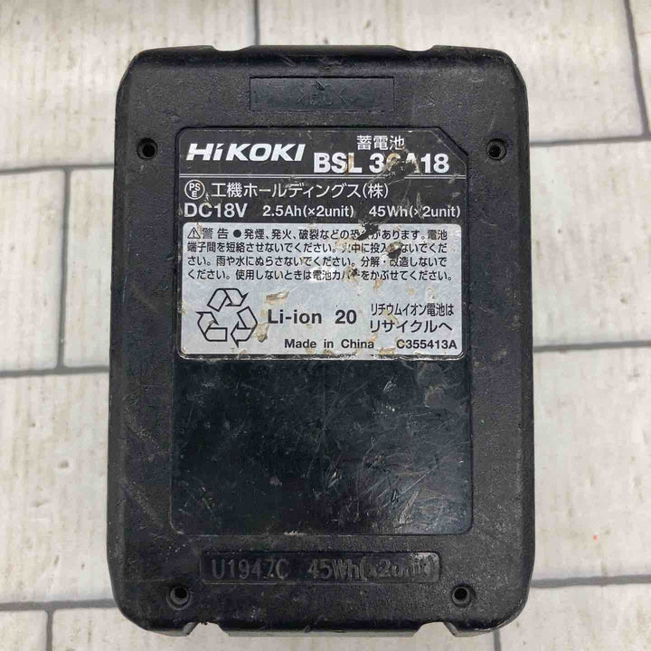 ★ハイコーキ(HIKOKI ※旧:日立工機) コードレス丸のこ C3605DA(NNB)+バッテリー1個付き!【所沢店】