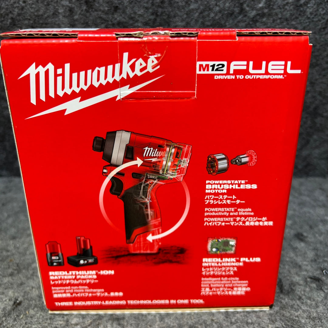 ミルウォーキー 12V インパクトドライバ  オリジナルコンボキット  M12 FID-0 【桶川店】