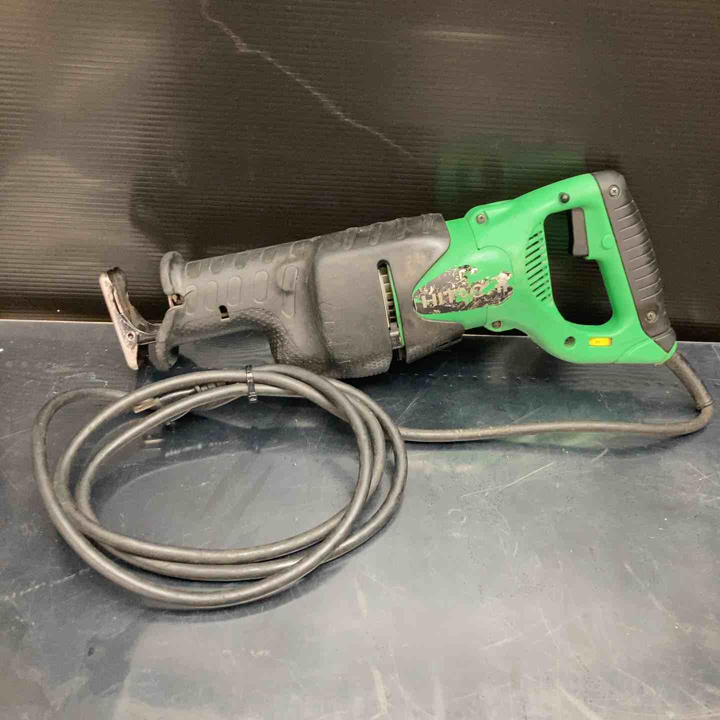 HiKOKI(旧日立工機) 電子セーバソー CR13VC【リライズ野田愛宕店】【店頭取引限定】【中古品】1点限り早い者勝ち！ HiKOKI（ハイコーキ） 電子セーバソー CR13VC ケース付 ダイヤル式無段