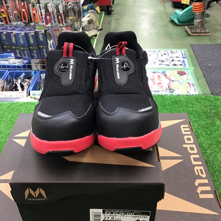 マルゴ 安全靴 マンダム セーフティー#787 27.0cm 3足セット【桶川店】