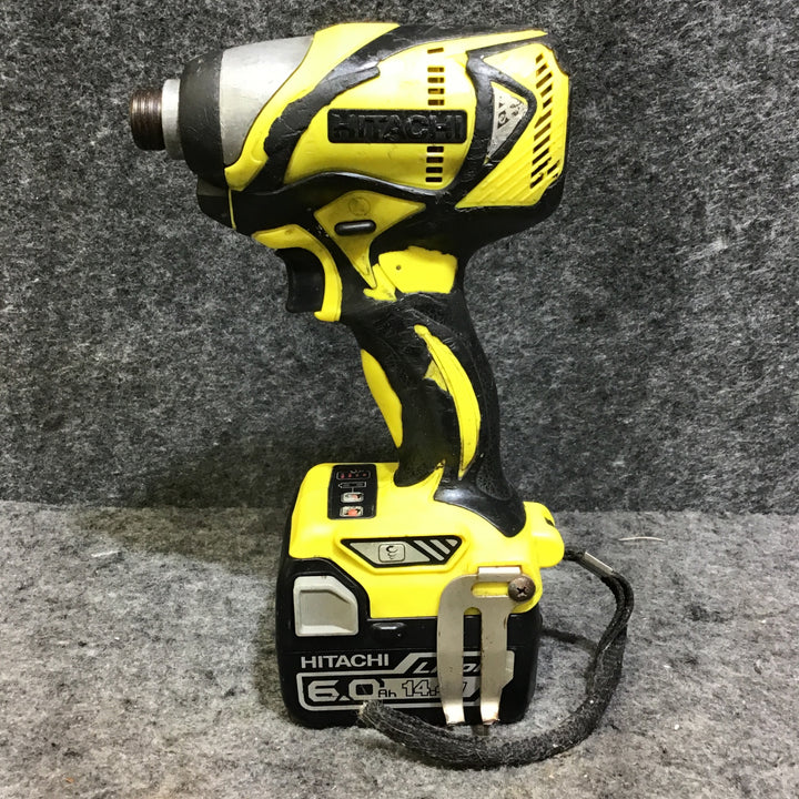 【中古】 日立 14.4V コードレスインパクトドライバ WH14DBAL(NN) 本体+バッテリ付き!【桶川店】