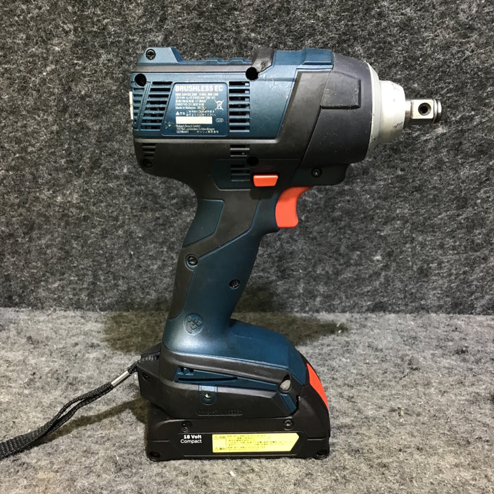 【中古】BOSCH コードレスインパクトレンチ GDS18V-EC250 18V 1.3Ahバッテリー2個、充電器付き!【桶川店】