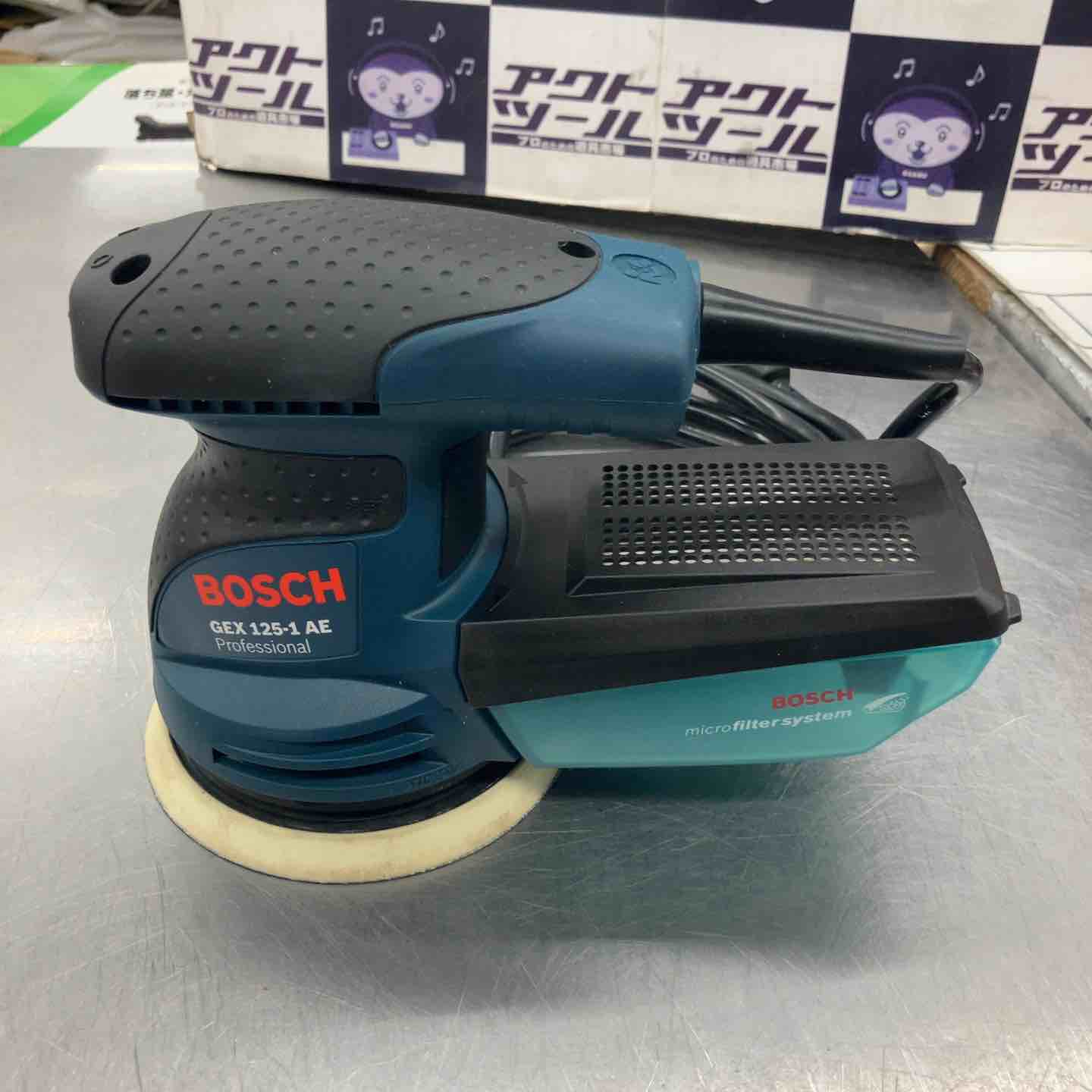 値下げ！◇ボッシュ(BOSCH) 吸じんランダムアクションサンダー GEX125 