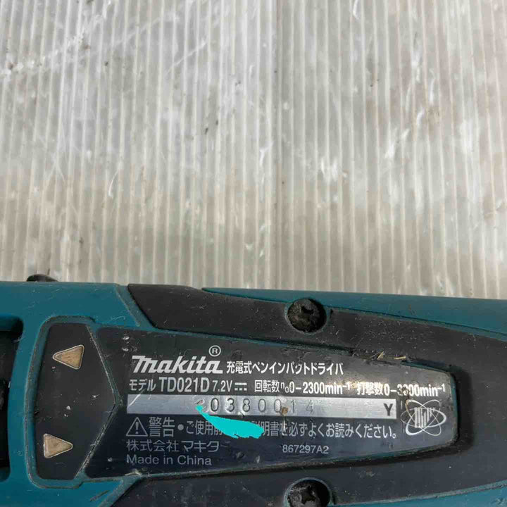 ☆マキタ(makita) コードレスペンインパクトドライバ TD021DSHSP【草加店】