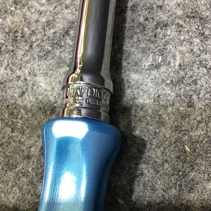 ▼スナップオン/Snap-on 3/8drスイべルヘッドラチェット 差込角:3/8 FHNFD100 旧グリップ パールブルー【桶川店】