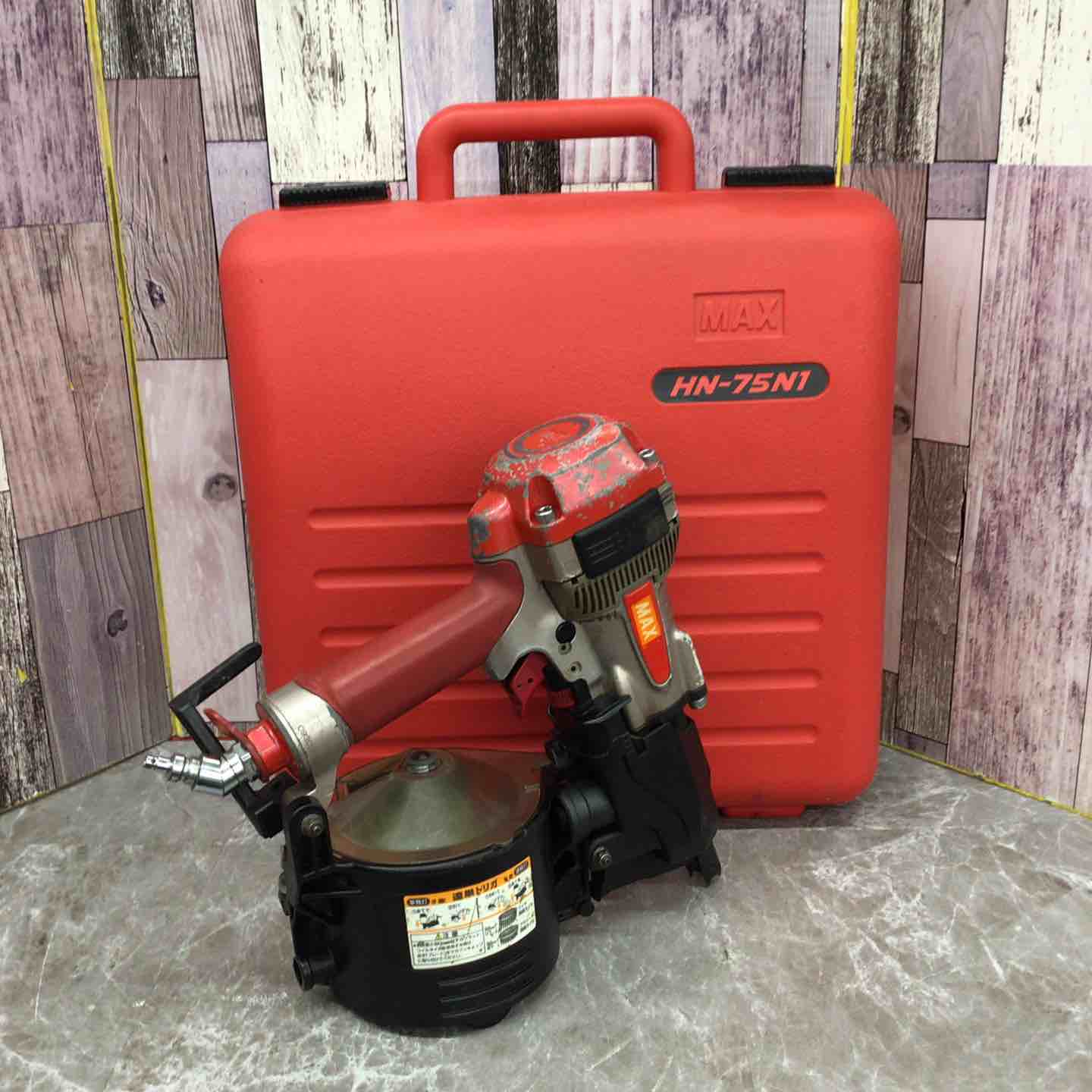 ☆マックス(MAX) 高圧エア釘打ち機 HN-75N1【八潮店】 – アクトツール 